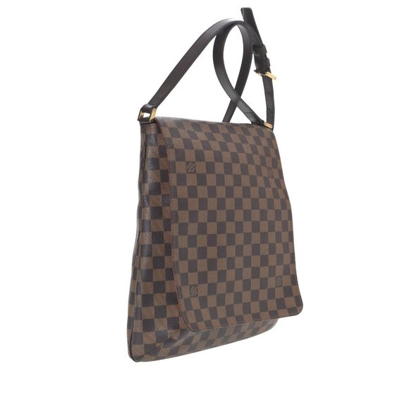 Musette Damier Ebene Shoulder Bag - Picture 2 of 6